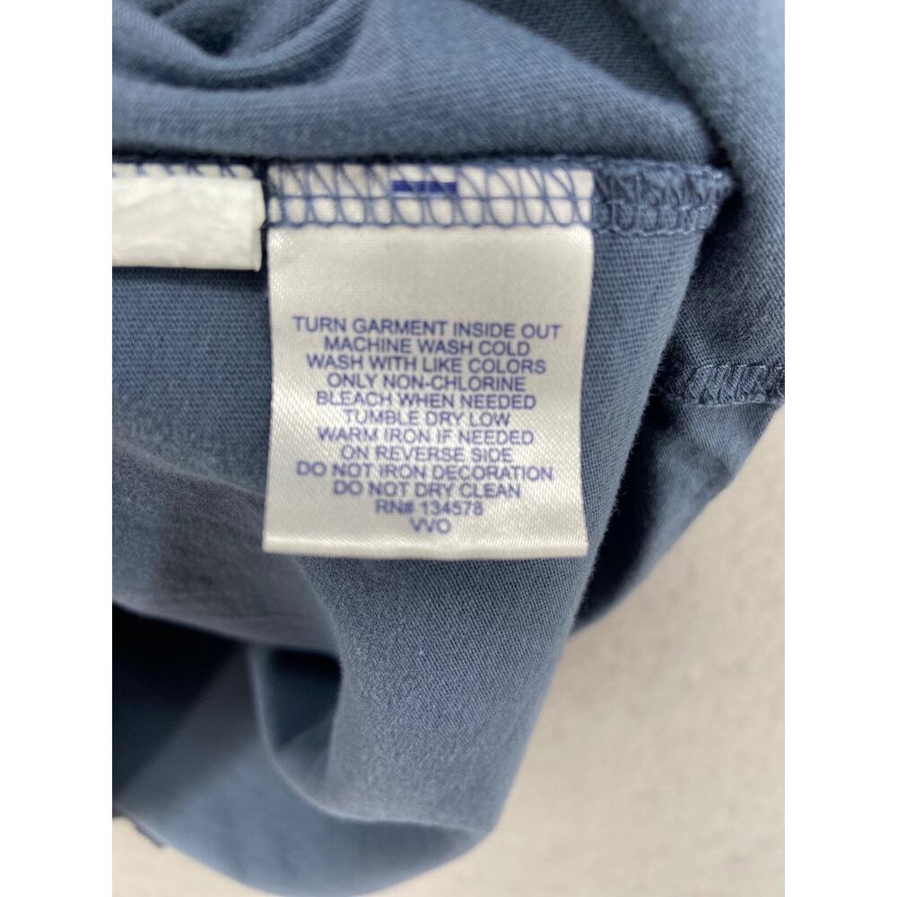 Vineyard Vines Shirt Mens L Blue Long Sleeve Fall is Brewing Preppy Cotton Crew - Picture 5 of 9